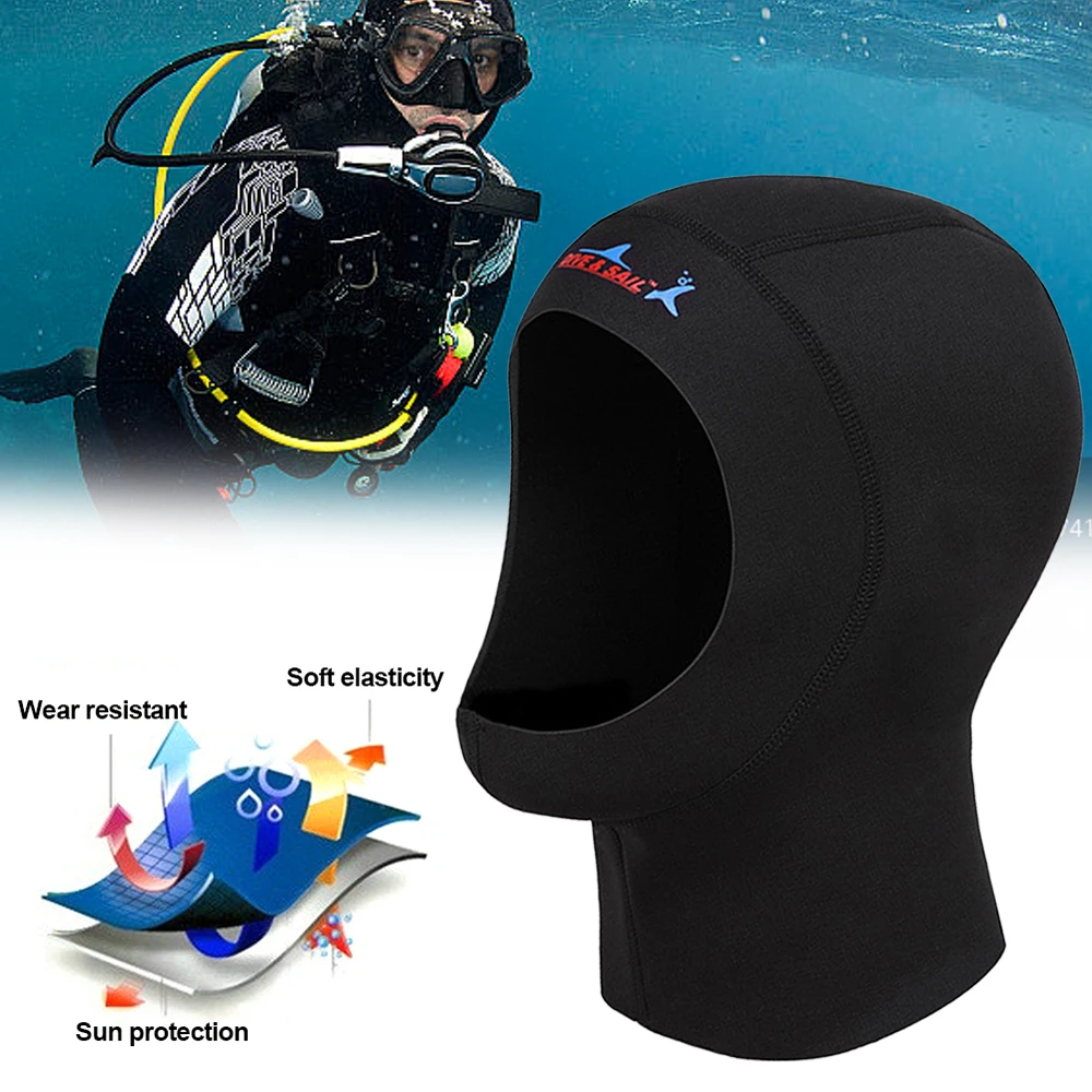 Неопреновая шапка-маска 1 мм д – обзор и цена Aquatic Sports Cap