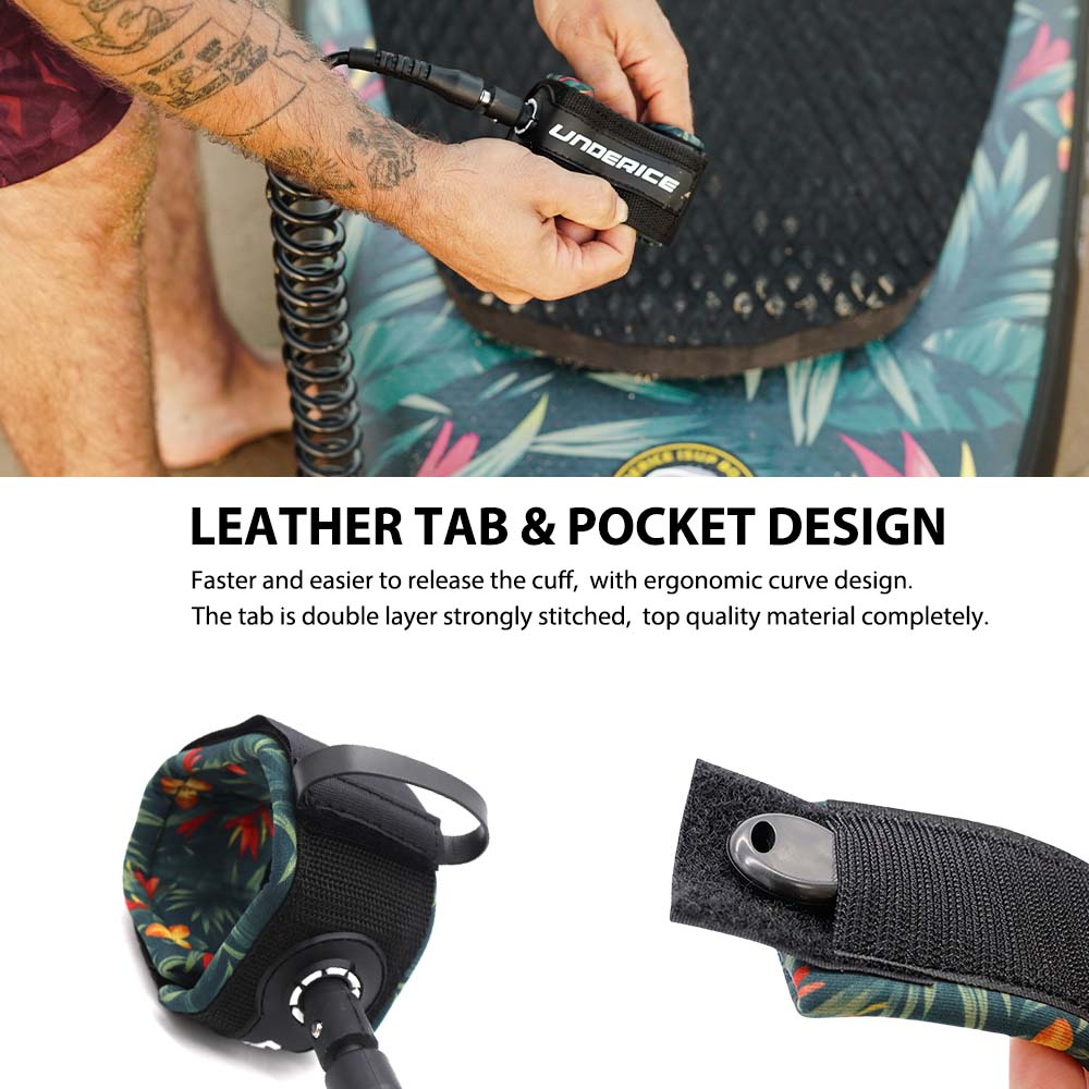 Поводок для SUP-доски 7 мм 10  – обзор и цена Surfboard Leash Ankle