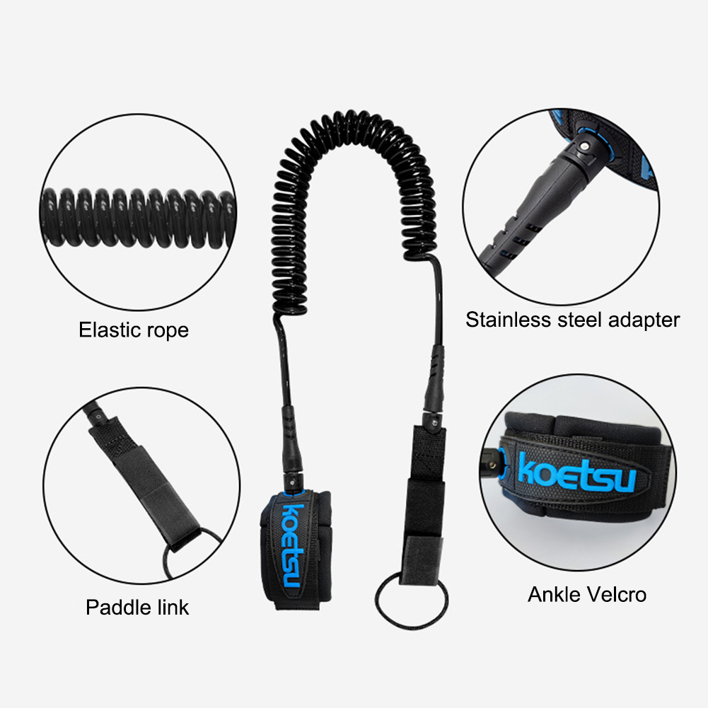 Эластичный страховочный ремень – обзор и цена Surfboard Leash Ankle