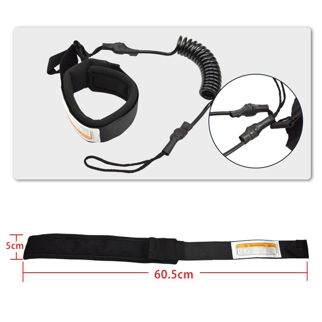 Прочный эластичный поводок-пру – обзор и цена Surfboard Leash Ankle